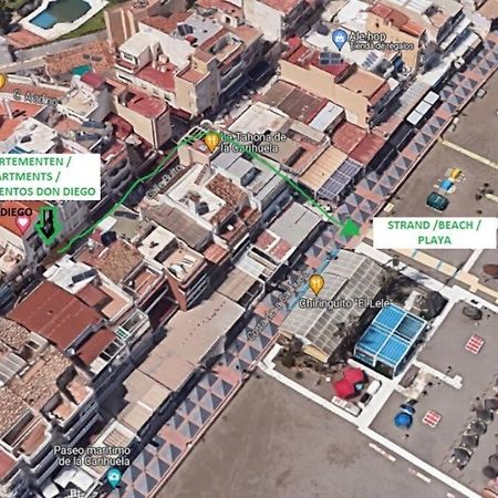 Precioso Estudio Junto Al Mar, Apartamentos Don Diego En La Carihuela Torremolinos Eksteriør bilde